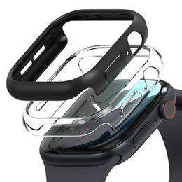 Puzdro Ringke pre Samsung Galaxy Watch 6 Classic 47mm, Slim, 2-Pack, číre/čierne
