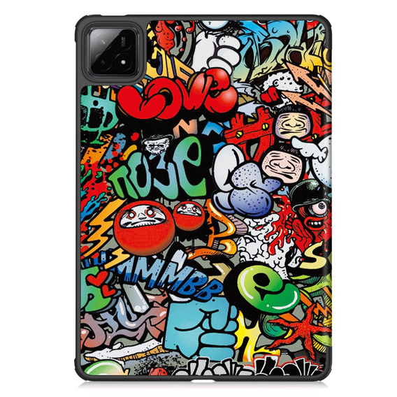 Puzdro pre Xiaomi Pad 7 / 7 Pro, Smartcase, graffiti