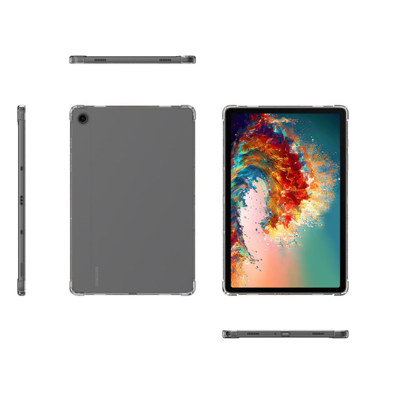 Puzdro pre Samsung Galaxy Tab A9, silikónové, priehľadné