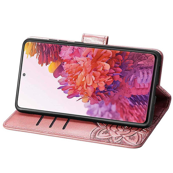 Klapkové puzdro pre Xiaomi Redmi A5, Butterfly, ružové rose gold