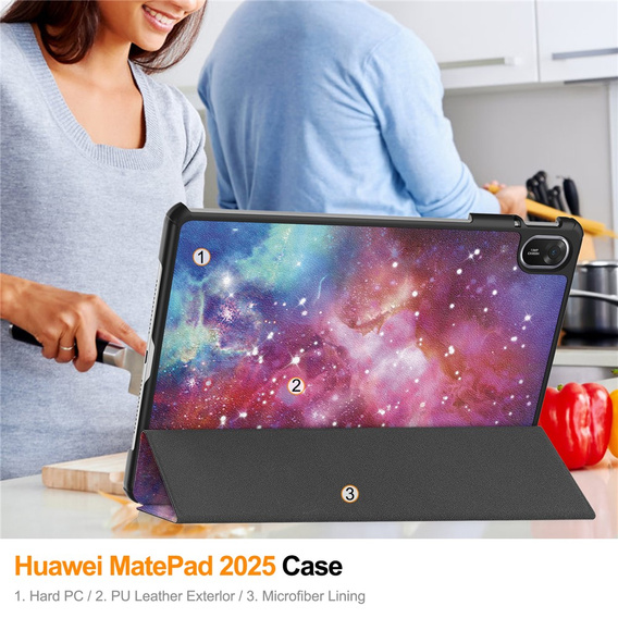 Smartcase s potlačou pre Huawei MatePad 11.5 2025