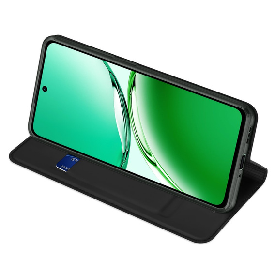 Dux Ducis Obal na mobil pre Oppo Reno 12F / Oppo Reno 12FS, Skinpro, čierne