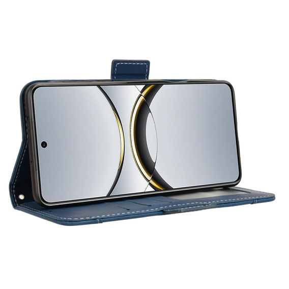 Klapkové puzdro pre Oppo Find X8 Pro, Card Slot, tmavomodré