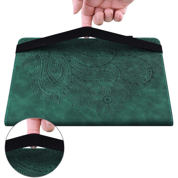 Puzdro s chlopňou pre Amazon Kindle Paperwhite 5 (2021), flower, modré