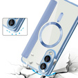Klapkové puzdro pre Samsung Galaxy S25 Edge, RFID Wallet MagSafe CamShield, modré