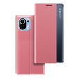 Flipové puzdro pre Xiaomi Mi 11, Side View, ružové