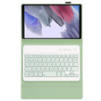 Puzdro + klávesnica Samsung Galaxy Tab A7 Lite 8.7 T220 / 225, svetlozelené