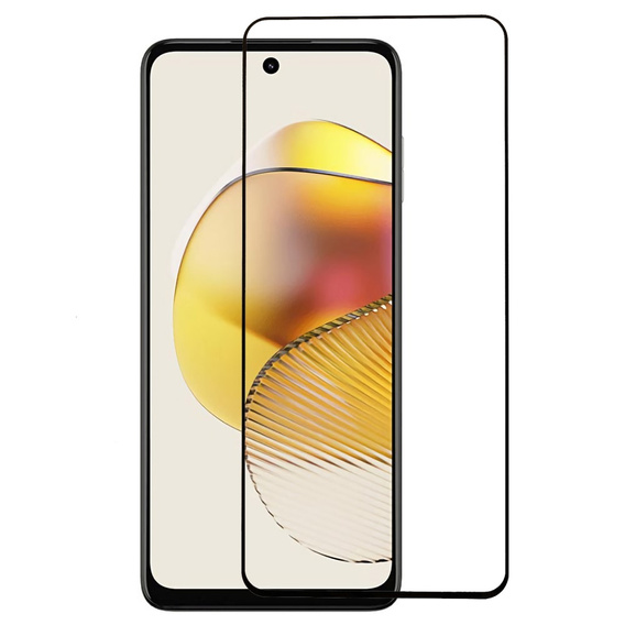 3D tvrdené sklo pre Motorola Moto G73 5G, čierne