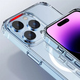 Obal na mobil pre iPhone 14 Pro Max, Dropproof MagSafe, priehľadné