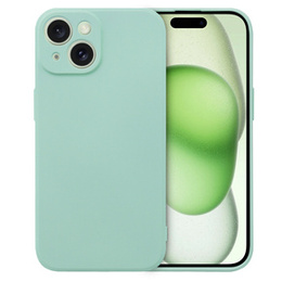 Obal na mobil pre iPhone 15 Plus, Silicone Lite, mätové