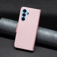 Klapkové puzdro pre Samsung Galaxy A54 5G, Wallet Litchi Magnet, ružové rose gold