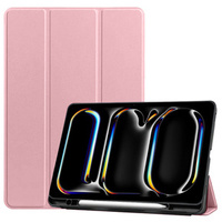 Puzdro pre Apple iPad Pro 13" 7 gen. 2024 (A2925, Smartcase s priestorom pre stylus, ružové