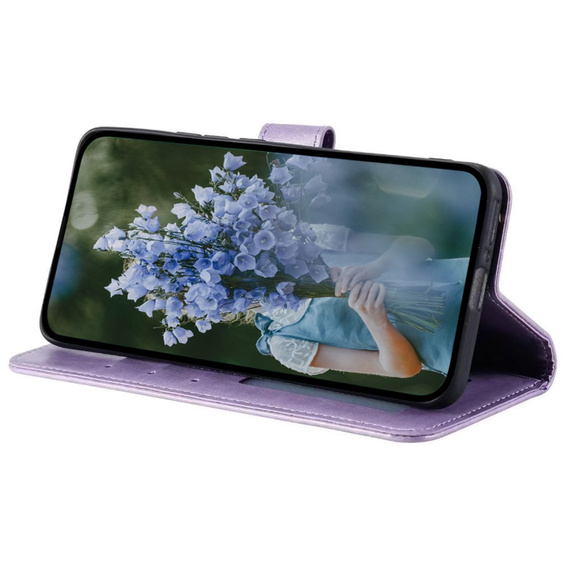 Klapkové puzdro pre Xiaomi Redmi Note 12 4G, Mandala, fialové