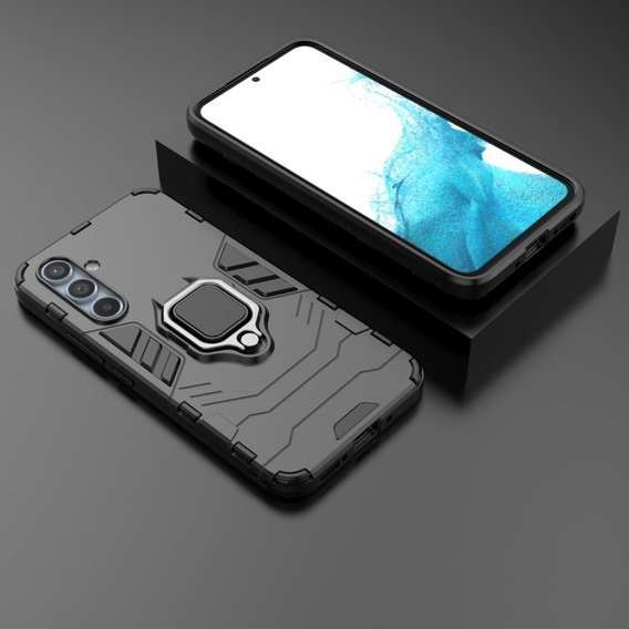 Obal na mobil pre Samsung Galaxy A54 5G, Kickstand Ring, čierne