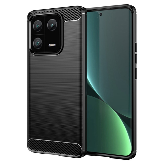 Obal na mobil pre Xiaomi 13 Pro, Carbon, čierne