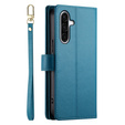 Flipové puzdro Wallet Zipper Pocket pre Samsung Galaxy A17 5G, Wallet Zipper Pocket, modré