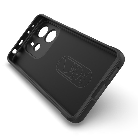 Obal na mobil pre Xiaomi Redmi Note 14 4G, Gaming Shockproof, čierne