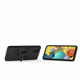 Obal na mobil pre Samsung Galaxy A51 5G, Kickstand Ring, čierne