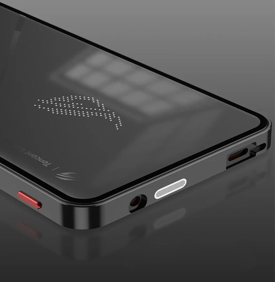 Puzdro pre ASUS ROG Phone 8 Pro, Frame Case, čierne
