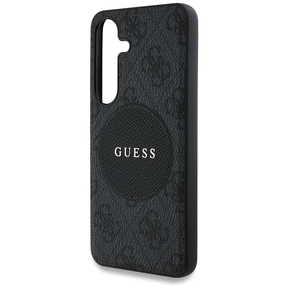 Puzdro GUESS 4G Circle Classic Logo MagSafe pre Samsung Galaxy S25