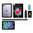 Vodotesné puzdro IP68 pre iPad mini 8.3" 2021 (6 gen.) / iPad mini 8.3" 2024 (7 gen.), čierne