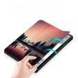 Obal na mobil pre Samsung Galaxy Tab S9, Smartcase Hybrid Pen Slot, night