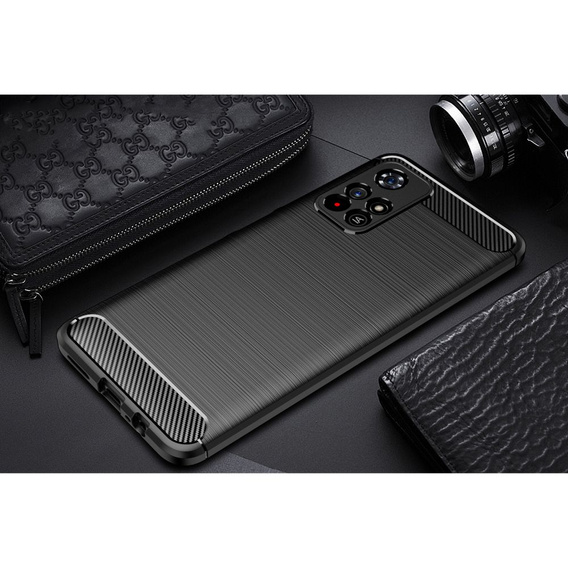 Obal na mobil pre Xiaomi Poco M4 Pro 5G / Redmi Note 11S 5G, Carbon, čierne