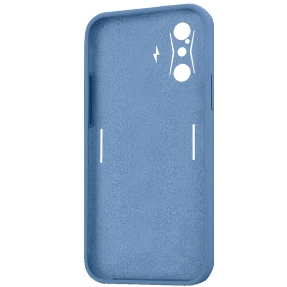 Obal na mobil pre Xiaomi POCO F4 GT, Silicone Lite, modré