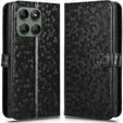 Flipové puzdro pre Motorola Edge 60 Pro, Wallet Rhombus, čierne