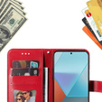 Klapkové puzdro pre Xiaomi Redmi Note 13 Pro 5G, Mandala, červené