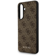 Puzdro Guess 4G Metal Gold Logo pre Samsung Galaxy A56