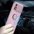 Obal na mobil pre Xiaomi Poco X4 Pro 5G, Electro Ring, fialové