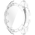 Puzdro 2v1 + tvrdené sklo pre Garmin Fenix 8 51mm, priehľadné