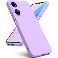 Obal na mobil pre Oppo A38 4G / Oppo A18 4G, Silicone Lite, fialové