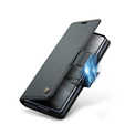 CASEME Litchi Wallet flipové puzdro pre Samsung Galaxy Z Fold7 5G