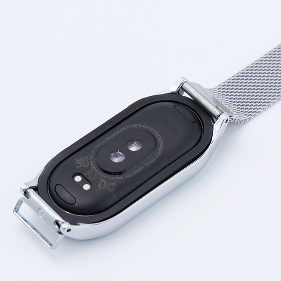 Oceľový milánsky náramok pre Xiaomi Smart Band 10 / 9 / 8