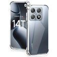 Obal na mobil pre Xiaomi 14T, Dropproof, priehľadné