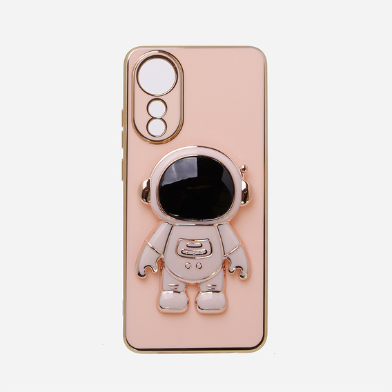 Obal na mobil pre Oppo A78 4G, Astronaut, ružové rose gold