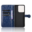 Flipové puzdro pre Motorola Moto G86 Power 5G, Wallet Rhombus, modré