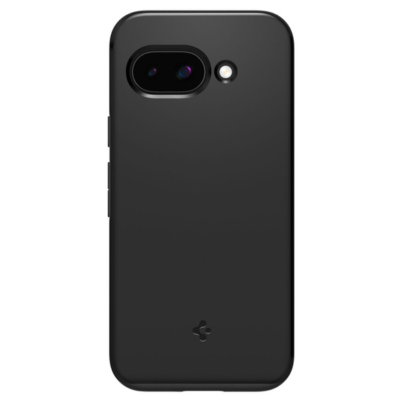 Puzdro Spigen pre Google Pixel 9A, Thin Fit Mag, čierne + tvrdené sklo 9H