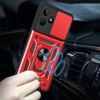 Obal na mobil pre Realme C53 4G, CamShield Slide, červené