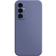Puzdro pre Samsung Galaxy A15, Silicone Lite, tmavomodré + sklo 9H