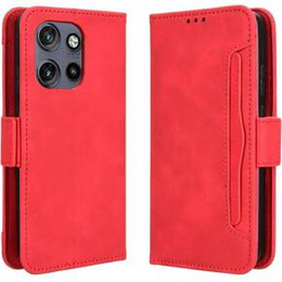 Klapkové puzdro pre Motorola Edge 50 Neo / Motorola ThinkPhone 25, Card Slot, červené