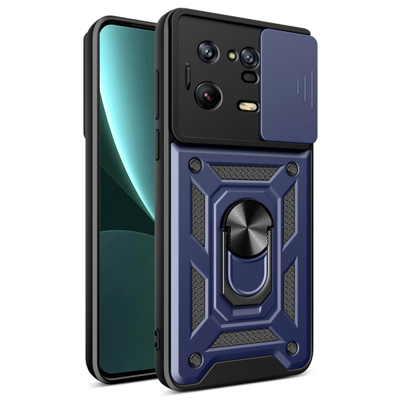 Obal na mobil pre Xiaomi 13 Pro, CamShield Slide, modré