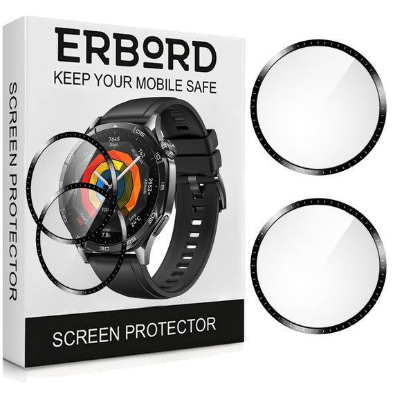 2x hybridné sklo ERBORD pre Huawei Watch GT 5 46mm
