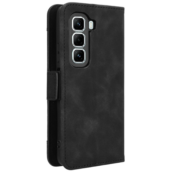 Klapkové puzdro pre Infinix Hot 50 Pro+ 4G, Card Slot, čierne