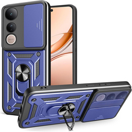 Obal na mobil pre Vivo V50 Lite 4G / 5G, CamShield Slide, modré