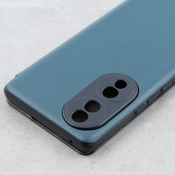 Flipové puzdro pre Honor 70 5G, Side View, zelený