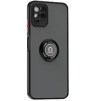 Puzdro pre T Phone 2 5G, Frosted Ring, čierne