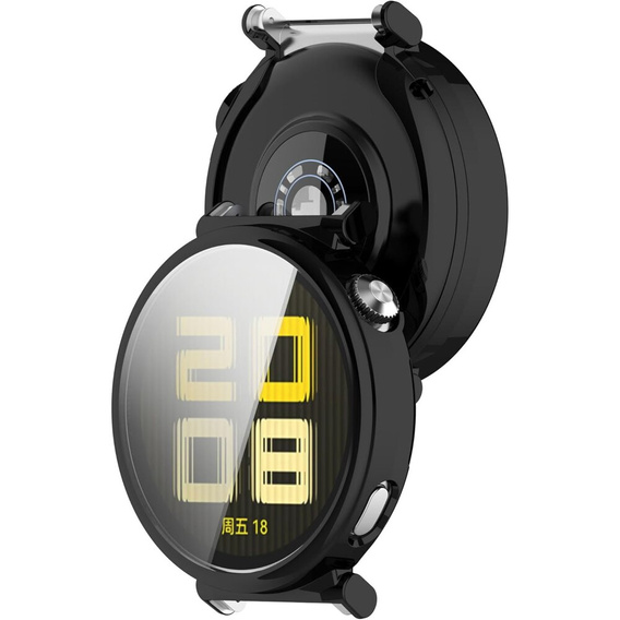 Puzdro 2v1 s ochranou displeja pre Huawei Watch GT 5 41mm, čierne